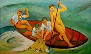 Grande pesca da August Macke